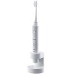 Panasonic EW-DL83 sonický zubní kartáček s velmi měkkými štětinami (sonické vibrace, pohyb podél linie dásní, ovládání výkonu), bílá