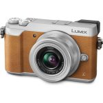 Panasonic DMC-GX80K Lumix bezzrcadlovka od sebe digitální + objektiv H-FS12032 12-32mm F3.5-5.6 (digitální Live MOS 16MP, 4K funkce, Dual I.S.), hnědá