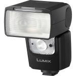 Panasonic DMW-FL580 externí blesk (rychlé nabíjení - cca 1,7 s, bezdrátové ovládání, LED funkce), černá
