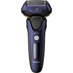 Panasonic ES-LV67 elektrický holicí strojek s 5 lopatkami (lineární motor, hlava Multi-Flex 16D, japanese Blade Tech, senzor vousů), modrá a černá