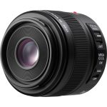 Panasonic H-ES045 LEICA DG MACRO ELMARIT makro objektiv (ohnisková vzdálenost 45mm, clona F2.8, filtr 46 mm, micro 4/3, MEGA O.I.S.), černá
