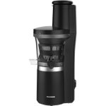 Panasonic MJ-L700 inteligentní nízkorychlostní odšťavňovač (velký vstup 75 mm, šroub z nerezové oceli, víčko zmrazeného produktu), černá