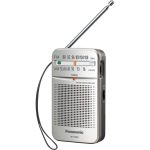 Panasonic RF-P50 kapesní FM/AM rádio s digitálním tunerem (snadné a stabilní ladění, velké měřítko s knoflíkem, 5,7cm reproduktor, bateriové)