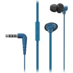 Panasonic RP-TCM130 sluchátka do uší (8,8mm měnič, bohaté basy, systém XBS, ERGOFIT PLUS, mikrofon a dálkové ovládání v kabelu), modrá
