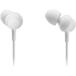 Panasonic RP-TCM360 sluchátka do uší pro každodenní použití (6Hz-24kHz, 9mm měnič, neodymový magnet, dlouhá část do uší, 3 velikosti), bílá
