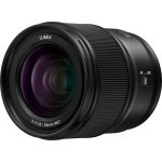 Panasonic S-S24 Širokoúhlý objektiv (24 mm, F1,8, full frame FF, bajonet L-Mount, odolný proti prachu, mrazu a stříkající vodě), černý