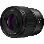 Panasonic S-S35 Širokoúhlý objektiv (35 mm, F1,8, full frame FF, bajonet L-Mount, odolný proti prachu, mrazu a stříkající vodě), černý