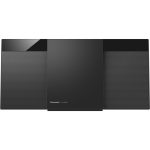 Panasonic SC-HC300 kompaktní Micro Hi-Fi systém (Bluetooth, CD, USB, dvoukanálový digitální zesilovač, AUX-IN Auto Play), Černá