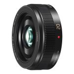 Panasonic H-H020 LUMIX G s pevnou ohniskovou vzdáleností širokoúhlý objektiv (ohnisková vzdálenost 20/40mm, F1.7, filtr 46mm, micro 4/3), černá