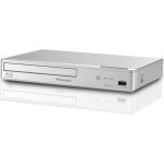 Panasonic DMP-BD84 blu-ray přehrávač (podporované formáty: ALAC/DSD/Xvid/MKV/MP4/FLAC/WAV/MP3/AAC, webové aplikace, USB, HDMI), stříbrná