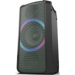 Panasonic SC-TMAX5 Wireless Party Speaker (150W, 16cm subwoofer, Bass Reflex Port, MAX Juke App, Qi Charger), šedá