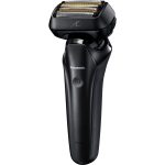 Panasonic ES-LS9A elektrický holicí strojek se 6 břity (flexibilní hlava, holicí senzor, čisticí a nabíjecí stanice, Japanese Blade Tech), černá