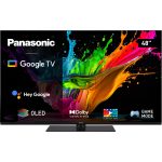 Panasonic TX-48MZ800 OLED TV 4K Google TV 48" (DVB-T2/HEVC, vestavěný Chromecast, Dolby Atmos, Dolby Vision, HDR10+, HLG, bezrámečkový design)