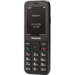 Panasonic KX-TU250 mobilní telefon pro senior 4G (2,4" displej, 1,2MP fotoaparát, Clear Voice VoLTE, SOS tlačítko, hands-free), černá