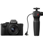 Panasonic DC-G100DV Lumix fotoaparát pro vlogery: tělo DC-G100D + objektiv H-FS12032 12-32m, F3,5-5,6 + stativ DMW-SHGR2 (4K/30p a FHD/60p, USB typ C)