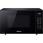 Panasonic NN-CT56JB Slim-Line invertorová mikrovlnná trouba (1000W, 27l, 6 stupňů výkonu, 1300W quartz gril, 23 automatických programů), černá