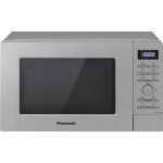 Panasonic NN-J19KSM mikrovlnná trouba s grilem (800W, 20l, quartz gril 1000W, 9 automatických programů, rychlý start 30s), stříbrná