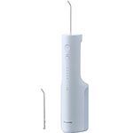 Panasonic EW-DJ26 nabíjecí ústní sprcha (2 trysky v sadě, 5 úrovní tlaku, bezkontaktní nabíječka, 200ml nádržka na vodu), modrá