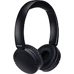 Panasonic RB-HF630B bezdrátová Bluetooth sluchátka na uší – 72h přehrávání (rychlé nabíjení, výkonné basy XBS, hlasové ovládání), černá