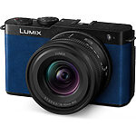 Panasonic DC-S9N Lumix kompaktní Full-Frame bezzrcadlovka DC-S9 + objektiv S-R1840 (24,2 MP, flexibilní rámování, LUMIX Lab), modrá