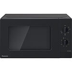 Panasonic NN-GM22QB kompaktní mikrovlnná trouba s grilem (800W, 5 úrovní výkonu, gril 1000W, otočný talíř o průměru 255 mm), černá