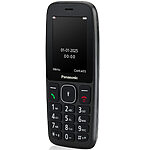 Panasonic KX-TF400 snadno použitelný 4G mobilní telefon pro seniory (2,4" displej, fotoaparát, hands-free, Bluetooth, doba hovoru až 5 hodin), černý