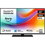 Panasonic TV-43W85B 4K QLED TV s inovativním systémem Premium Fire TV 43" (DVB-T2/HEVC, HCX procesor, Dolby Vision, Surround Sound Pro, HDR10+)