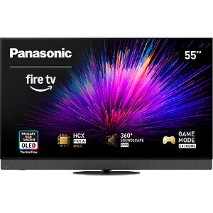 Panasonic TV-55Z95B OLED TV s inovativním systémem Premium Fire TV 4K HDR 55" (DVB-T2/HEVC, Master OLED Ultimate, HCX Pro AI MK II, Dolby Atmos)