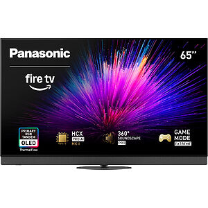 Panasonic TV-65Z95B OLED TV s inovativním systémem Premium Fire TV 4K HDR 65" (DVB-T2/HEVC, Master OLED Ultimate, HCX Pro AI MK II, Dolby Atmos)