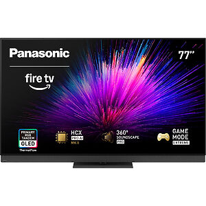 Panasonic TV-77Z95B OLED TV s inovativním systémem Premium Fire TV 4K HDR 77" (DVB-T2/HEVC, Master OLED Ultimate, HCX Pro AI MK II, Dolby Atmos)