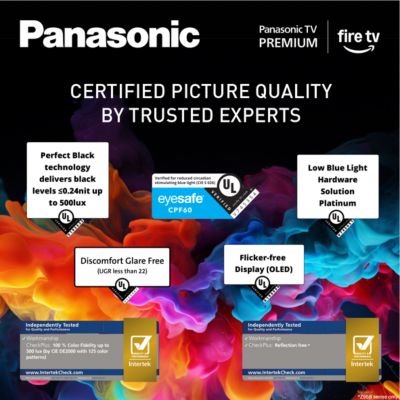 Panasonic TV-42Z90BE6 UL20Certification20Card color