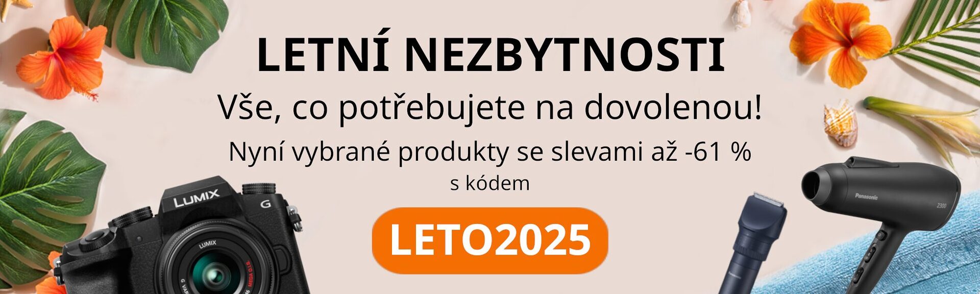 Letní nezbytnosti – vše, co potřebujete na dovolenou! 1 CZ LP summer essentials 1
