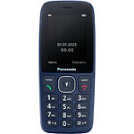 Panasonic KX-TF400 snadno ovladatelný 4G mobilní telefon pro seniory (velký 2,4" displej, fotoaparát, handsfree režim, až 5 hodin hovoru), modrý