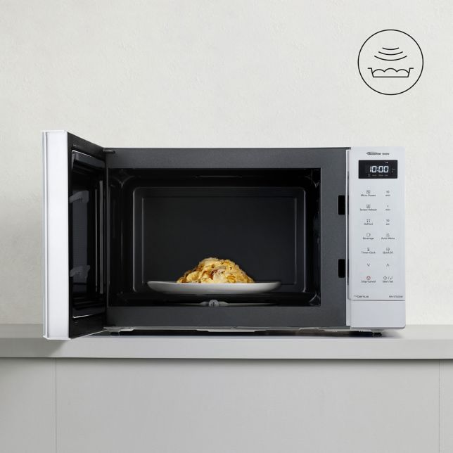 Panasonic NN-ST64QWEPG Panasonic NN-ST64QW invertorová mikrovlnná trouba (32 l, 20 automatických programů, 1000 W, senzor ohřevu), bílá 4 Panasonic NN-ST64QWEPG ast 3130056
